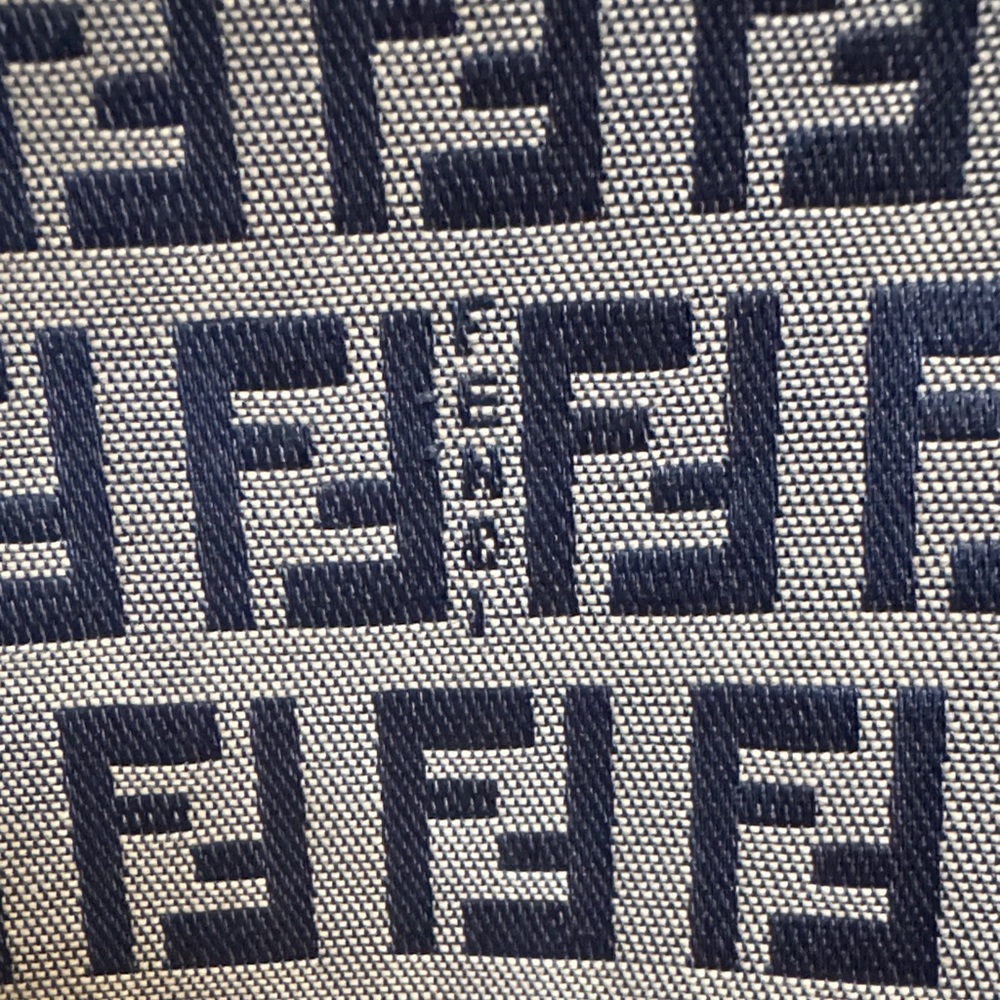 Fendi Authentic Black And Brown Patterned Tote - image 2